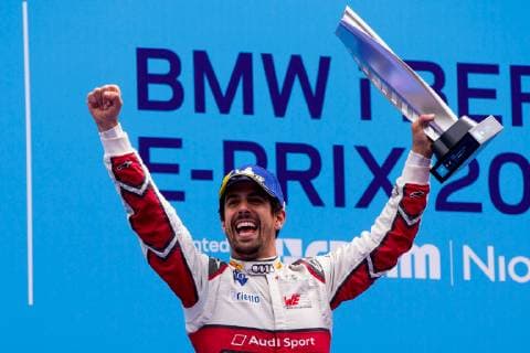 25.05.2019, xfrx, FIA Formel E, Großer Preis von Berlin 2019 emspor, v.l. Lucas di Grassi (Audi Audi Abt Schaeffler) (DFL DFB REGULATIONS PROHIBIT ANY USE OF PHOTOGRAPHS as IMAGE SEQUENCES and or QUASI-VIDEO) Berlin