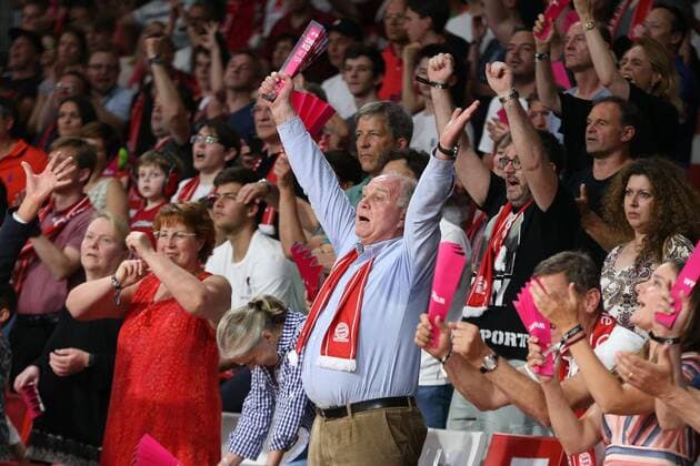 Sport Themen der Woche KW22 Praesident Uli Hoeness (FC Bayern Muenchen), FC Bayern Basketball vs. SC Rasta Vechta, Basketball, BBL, Playoffs, Halbfinale 02.06.2019 Muenchen Bayern Deutschland