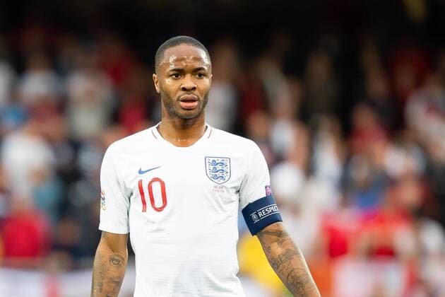 Guimaraes, Portugal, 06.06.2019, UEFA Nations League, Halblfinale, Niederlande - England, Raheem Sterling (ENG) schaut ( Defodi-01053042615
