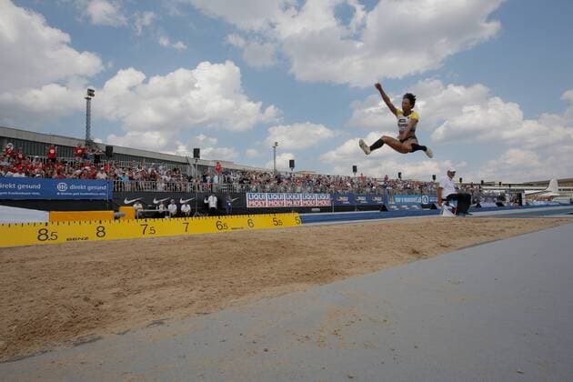 Sport Themen der Woche KW25 Sport Bilder des Tages Berlin Fliegt! 22.06.2019 Malaika Mihambo (LG Kurpfalz)