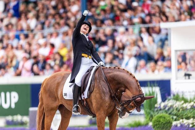 Sport Bilder des Tages Aachen, Germany 21.07.2019, CHIO Aachen, Dressur, Siegerin Isabell Werth ( Aachen North Rhine-Westphalia Germany eu-images-09-542-003341