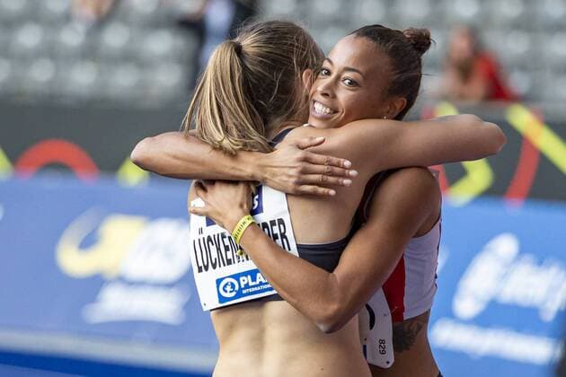 Bilder des Jahres 2019, Sport 08 August Sport Themen der Woche KW31 Deutsche Leichtathletik-Meisterschaften; Berlin, 03.08.2019 Tatjana Pinto (LC Paderborn) wird Deutsche Meisterin ueber 100m; Deutsche Leichtathletik-Meisterschaften am 03.08.2019 im Olympiastadion Berlin (Berlin). Copyright: xBEAUTIFULxSPORTS B.Hoffmannx