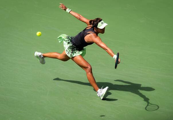 September 1, 2019, New York, NEW YORK, United States: Qiang Wang of China in action during her fourth-round match at the 2019 US Open Grand Slam tennis tournament against Ashleigh Barty of Australia US Open 2019, Tennis, New York City, United States, Sep 1 - ZUMAa181 20190901_zaa_a181_155 Copyright: xAFP7x