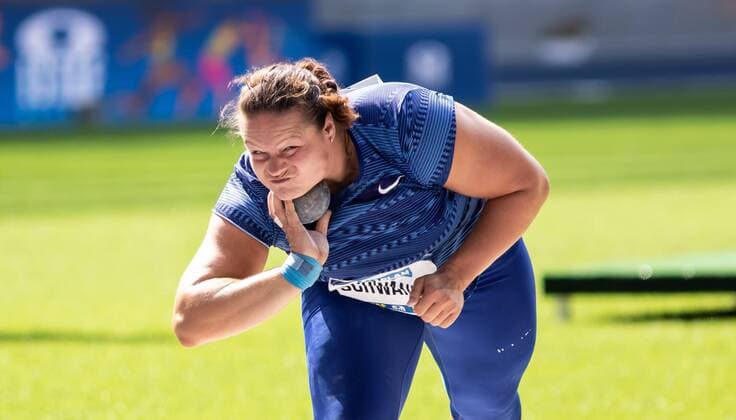 Bilder des Jahres 2019, Sport 09 September Sport Bilder des Tages ISTAF 2019; Berlin, 01.09.2019 Christina SCHWANITZ (GER); ISTAF Berlin am 01.09.2019 im Olympiastadion in Berlin. Copyright: xBEAUTIFULxSPORTS R.xSchmittx