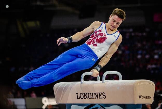 NAGORNYY Nikita (RUS) - Turn-WM 2019 Stuttgart Deutschland - Hanns-Martin-Schleyer-Halle Finale Mehrkampf Maenner Men s All-Around Final 2019-10-11 bei der Turn WM Stuttgart 2019. Stuttgart. 12.10.19 Turnen Weltmeisterschaft , Stuttgart Baden Wuerttemberg Deutschland