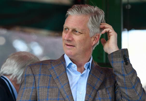 King Philippe - Filip of Belgium pictured during the 40th edition of the Brussels 20km run, Sunday 19 May 2019 in Brussels. PHOTO BERNARD GILLET BernardxGillet  x05686404x