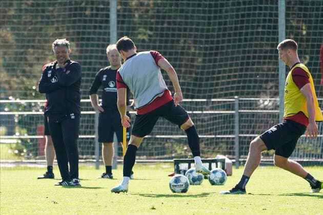 14.10.2019 - Fussball - 2. Fussball-Bundesliga - Saison 2019 2020 - 1. FC Nürnberg Nuernberg FCN Club - Training - - Soccer 2 Soccer Bundesliga Season 2019 2020 1 FC Nuremberg Nuremberg FCN Club, Deutschland, Nuernberg, Sportpark Valznerweiher - DFL REGULATIONS PROHIBIT ANY USE OF PHOTOGRAPHS AS IMAGE SEQUENCES AND OR QUASI-VIDEO. Copyright: HMBxMedia BorisxSchumacher