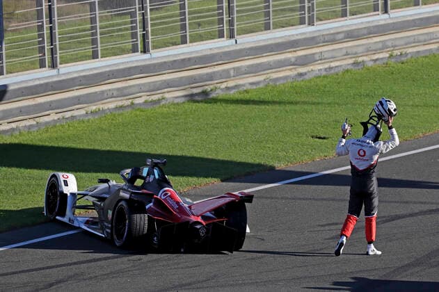 Bilder des Jahres 2019, Sport 10 Oktober Sport Themen der Woche KW42 Sport Bilder des Tages Andre Lotterer (D), TAG Heuer Porsche FE Team Formel E Test 2019