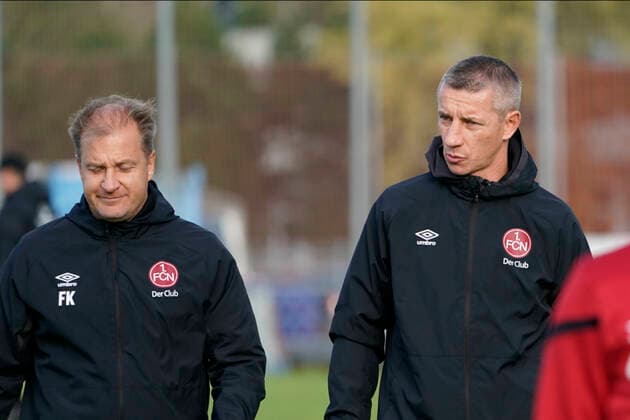 14.10.2019 - Fussball - 2. Fussball-Bundesliga - Saison 2019 2020 - 1. FC Nürnberg Nuernberg FCN Club - Training - - Soccer 2 Soccer Bundesliga Season 2019 2020 1 FC Nuremberg Nuremberg FCN Club, Deutschland, Nuernberg, Sportpark Valznerweiher - Marek Mintal stellt sich als Interimscoach vor DFL REGULATIONS PROHIBIT ANY USE OF PHOTOGRAPHS AS IMAGE SEQUENCES AND OR QUASI-VIDEO. Copyright: HMBxMedia BorisxSchumacher