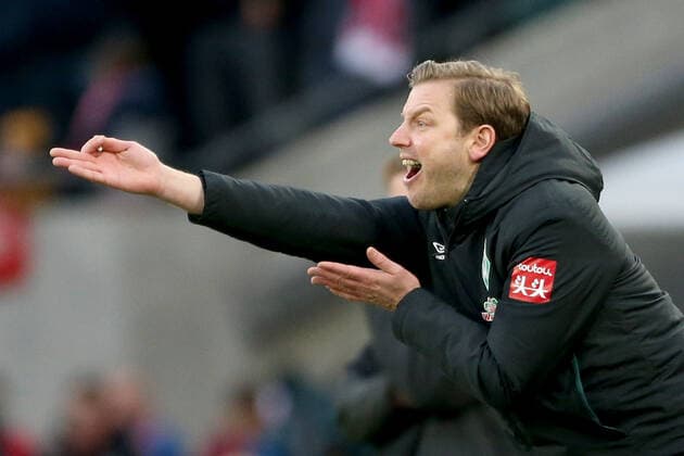 Bilder des Jahres 2019, Sport 12 Dezember Sport Themen der Woche KW51 Sport Bilder des Tages 21.12.2019, Fussball, Saison 2019 2020, Bundesliga, 17. Spieltag - 1. FC Köln - SV Werder Bremen Cheftrainer Florian Kohfeldt (SV Werder Bremen) DFL REGULATIONS PROHIBIT ANY USE OF PHOTOGRAPHS AS IMAGE SEQUENCES AND OR QUASI-VIDEO. Köln RheinEnergieSTADION NRW Deutschland xRHR-FOTO DEx