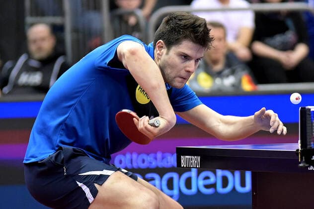 Bilder des Jahres 2020, Sport 01 Januar Sport Themen der Woche KW05 Sport Bilder des Tages Tischtennis German Open 2020 am 31.01.2020 in der GETEC-Arene in Magdeburg Dimitrij Ovtcharov