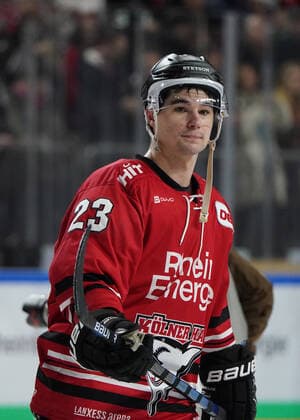 Köln, 1. DEL, Saison 2019 2020, Kölner Haie vs Grizzlys Wolfsburg , 25.02.2020, Lanxessarena Köln,Colin Smith , Kölner Haie,