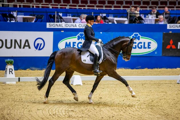 Bilder des Jahres 2020, Sport 03 März Sport Themen der Woche KW11 Sport Bilder des Tages Dortmund - Signal Iduna Cup 2020, WERTH Isabell (GER), Den Haag 12 Preis der Liselott und Klaus Rheinberger Stiftung Internationale Dressurprüfung - Grand Prix Kür - FEI Grand Prix Freestyle Dortmund - Signal Iduna Cup 2020 14.03.20 -