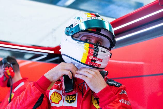 Bilder des Jahres 2020, Sport 07 Juli Sport Themen der Woche KW31 Motorsports: FIA Formula One World Championship, WM, Weltmeisterschaft 2020, Grand Prix of Great Britain Motorsports: FIA Formula One World Championship 2020, Grand Prix of Great Britain, 5 Sebastian Vettel (GER, Scuderia Ferrari Mission Winnow),