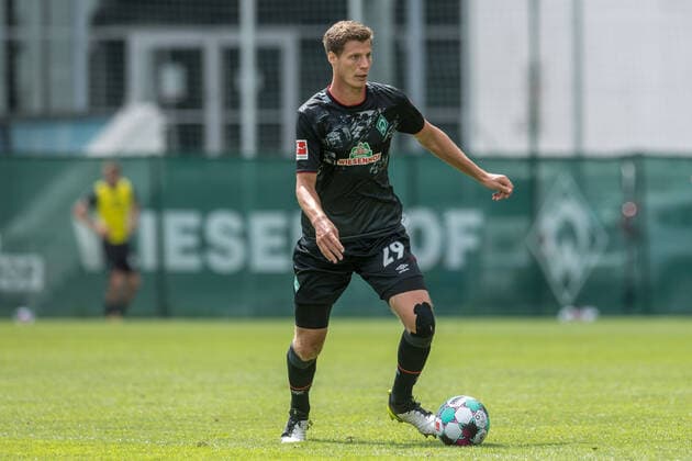Fußball, Vorbereitungsspiel, SV Werder Bremen - SC Austria Lustenau Im Bild Patrick ERRAS (SV Werder Bremen, 29). Zell am Ziller Parkstadion Zillertal Österreich Copyright: Passion2Press MarkusxFischerx