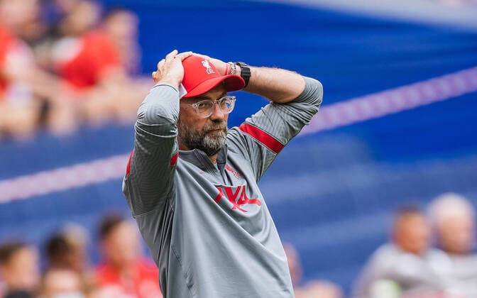 Bilder des Jahres 2020, Sport 08 August Sport Themen der Woche KW35 Sport Bilder des Tages 25.08.2020, Red Bull Arena, Salzburg, AUT, Testspiel, FC Red Bull Salzburg vs FC Liverpool, im Bild Trainer Juergen Klopp (FC Liverpool) during Friendly Football Match between FC Red Bull Salzburg and FC Liverpool at the Red Bull Arena in Salzburg, Austria on 2020 08 25.