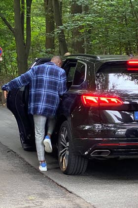 Bilder des Jahres 2020, Sport 09 September Sport Themen der Woche KW36 1.FC Köln, Streli Mamba verlässt das Geißbockheim nach dem nicht bestandenen Gesundheitscheck, 04.09.2020,