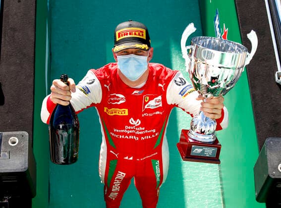 Bilder des Jahres 2020, Sport 09 September Sport Themen der Woche KW36 Sport Bilder des Tages Motorsports: FIA Formula 2 Championship 2020, Grand Prix of Italy, 9 Mick Schumacher (GER, PREMA Racing), Monza Italy