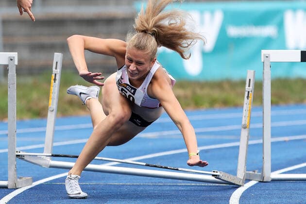 Bilder des Jahres 2020, Sport 09 September Sport Themen der Woche KW36 Sport Bilder des Tages Leichtathletik - Deutsche Jugendmeisterschaften - Heilbronn 2020 Heilbronn, Deutschland 04.-06. September 2020: Leichtathletik - Deutsche Jugendmeisterschaften - Heilbronn 2020 Vivienne Morgenstern (Dresdner SC 1898), Aktion . Einzelbild . Copyright: xBEAUTIFULxSPORTS Footcornerx