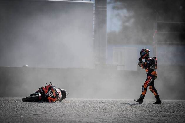 Bilder des Jahres 2020, Sport 09 September Sport Themen der Woche KW37 Sport Bilder des Tages Free practice prior to the Grand Prix Lenovo di San Marino e della Riviera di Rimini of MotoGP at Misano Circuit. September 11, 2020 Entrenamientos libres previos al Gran Premio Lenovo de San Marino e de la Riviera de Rimini de MotoGP en el circuito de Misano. 11 de Septiembre de 2020 Brad Binder POOL MotoGP.com Cordon Press Cordon Press