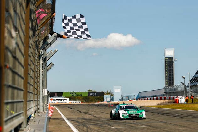 Bilder des Jahres 2020, Sport 09 September Sport Themen der Woche KW37 Sport Bilder des Tages Nürburg: DTM Nürburgring 2020 on September, 12, 2020, (Photo by Hoch Zwei) Nico Müller (SUI, Audi Team Abt Sportsline, Audi RS5 DTM) Nürburg Deutschland