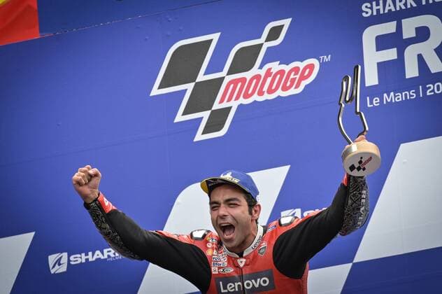 Bilder des Jahres 2020, Sport 10 Oktober Sport Themen der Woche KW41 Sport Bilder des Tages Races of MotoGP Shark Helmets Grand Prix de France at Le Mans Circuit. October 11, 2020 Carreras del Gran Premio Shark Helmets de Francia de MotoGP en el circuito de Le Mans, 11 de Octubre de 2020 Danilo Petrucci POOL MotoGP.com Cordon Press Cordon Press