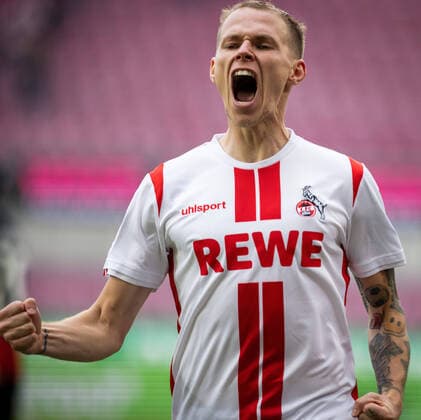Bilder des Jahres 2020, Sport 10 Oktober Sport Themen der Woche KW42 Sport Bilder des Tages Torjubel: Ondrej Duda (Köln) 1. FC Köln vs. Eintracht Frankfurt 18.10.2020, Fussball, Testspiel; 1. Bundesliga, Saison 2020 21 Foto: Moritz Müller Only for Editorial use