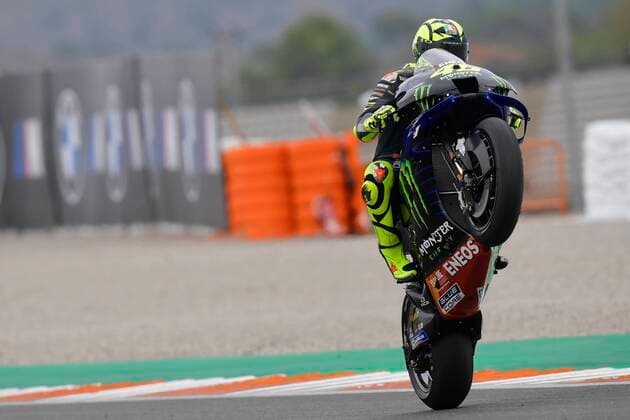 Bilder des Jahres 2020, Sport 11 November Sport Themen der Woche KW46 Sport Bilder des Tages Free practice at MotoGP Grand Prix Motul de la Comunidad Valenciana at Ricardo Tormo Circuit of Cheste, Valencia. November 13, 2020 Entrenamientos libres en el Gran Premio Motul de la Comunidad Valenciana de MotoGP en el circuito Ricardo Tormo de Cheste, Valencia. 13 de Noviembre de 2020 Valentino Rossi POOL MotoGP.com Cordon Press Cordon Press