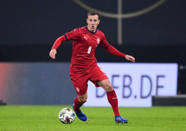 Fussball International Testspiel in Leipzig 11.11.2020 Deutschland - Tschechische Republik Vladimir Darida (Tschechische Republik) am Ball