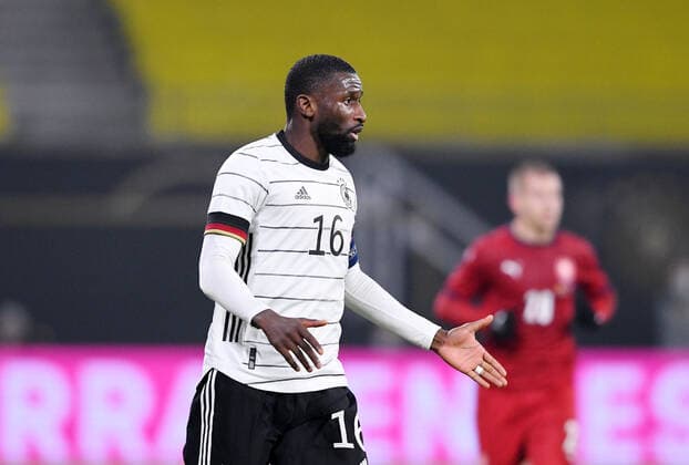 Fussball International Testspiel in Leipzig 11.11.2020 Deutschland - Tschechische Republik Antonio Ruediger (Deutschland)