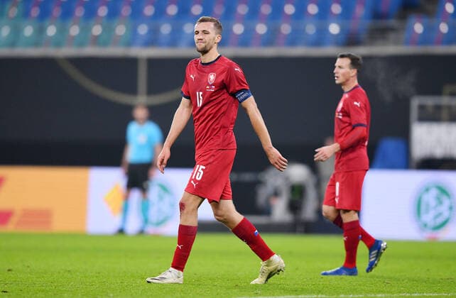 Fussball International Testspiel in Leipzig 11.11.2020 Deutschland - Tschechische Republik Tomas Soucek (Tschechische Republik) enttaeuscht