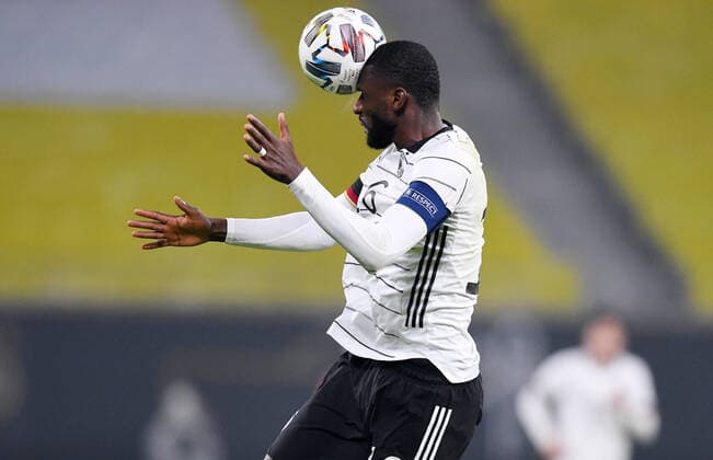 Fussball International Testspiel in Leipzig 11.11.2020 Deutschland - Tschechische Republik Antonio Ruediger (Deutschland)