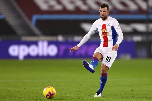 December 16, 2020, London, United Kingdom: James McArthur of Crystal Palace seen in action during the Premier League match between West Ham United and Crystal Palace at London Stadium. London United Kingdom - ZUMAs197 20201216_zab_s197_073 Copyright: xRichardxCalverx