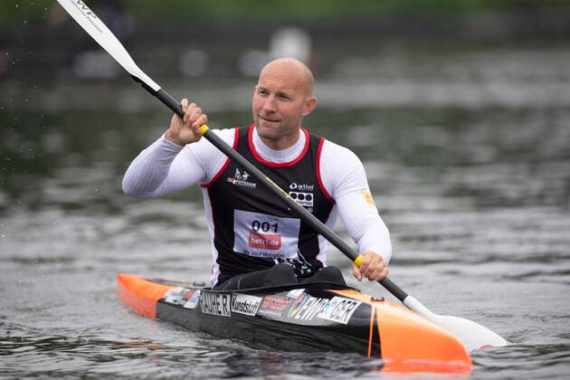 Ronald RAUHE (KC Potsdam) Kanu K1 der Herren, Aktion, Die Finals 2021 in den Disziplinen Kanu, SUP, Kanupolo vom 03.06.-06.06.2021 in Duisburg,