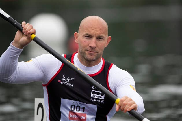Ronald RAUHE (KC Potsdam) Kanu K1 der Herren, Aktion, Die Finals 2021 in den Disziplinen Kanu, SUP, Kanupolo vom 03.06.-06.06.2021 in Duisburg, Â