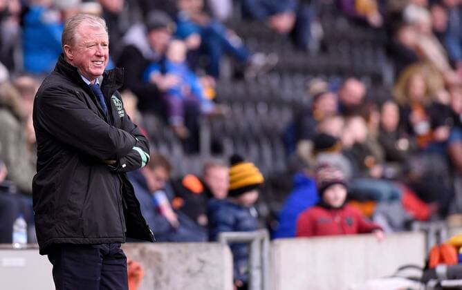 Mandatory Credit: Photo by Greig Cowie BPI Shutterstock (10157648df) QPR Manager Steve McClaren Hull City v QPR, EFL Sky Bet Championship, Football, The KCOM Stadium, Middlesbrough, UK -16 Mar 2019 EDITORIAL USE ONLY No use with unauthorised audio, video, data, fixture lists (outside the EU), club league logos or live services. Online in-match use limited to 45 images (+15 in extra time). No use to emulate moving images. No use in betting, games or single club league player publications services. Hull City v QPR, EFL Sky Bet Championship, Football, The KCOM Stadium, Middlesbrough, UK -16 Mar 2019 EDITORIAL USE ONLY No use with unauthorised audio, video, data, fixture lists (outside the EU), club league logos or live services. Online in-match use limited to 45 images (+15 in extra time). No use to emulate moving images. No use in betting, games or Copyright: xGreigxCowie BPI Shutterstockx 10157648df