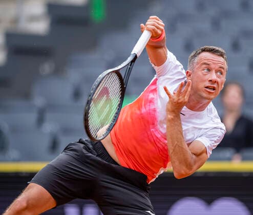 Bilder des Jahres 2021, Sport 07. Juli Sport Themen der Woche KW28 Sport Bilder des Tages Philipp Kohlschreiber (GER) 12.07.21, Hamburg European Open, Hamburg, Hamburger Rothenbaum Â