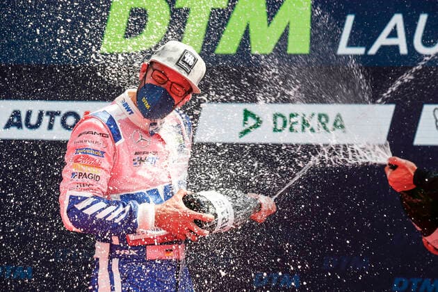 Bilder des Jahres 2021, Sport 07. Juli Sport Themen der Woche KW29 Sport Bilder des Tages Klettwitz: DTM Lausitz 2021 on July, 25, 2021, (Photo by Hoch Zwei) 4 Maximilian Götz (D), Mercedes AMG GT3, Haupt Racing Team Klettwitz Germany
