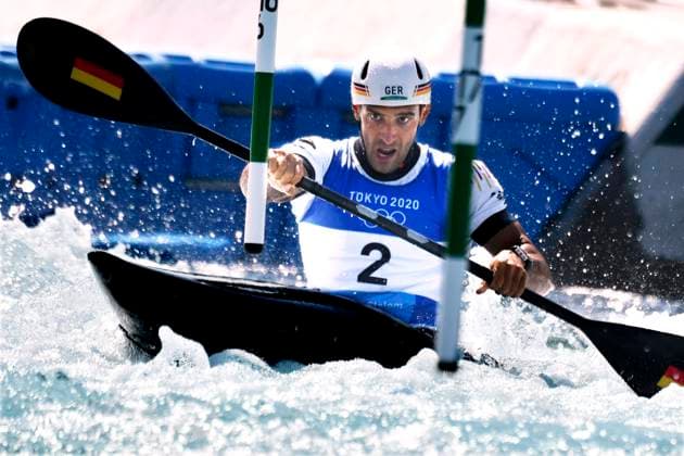 Bilder des Jahres 2021, Sport 07. Juli Sport Themen der Woche KW30 AIGNER Hanes Team GER Kajak K-1 Maenner TOKYO Olympic Games, Olympische Spiele, Olympia, OS 2020 Sommerspiele in Tokyo Wildwasser K1 Maenner am 28. 07.2021 in Tokyo
