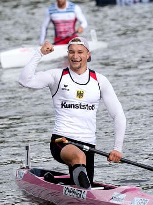 Bilder des Jahres 2021, Sport 09 September Sport Themen der Woche KW37 Sport Bilder des Tages Conrad SCHEIBNER (GER) C1 Men 1000. VM 2021 i kano og kajak sprint paa Bagsvaerd soe loerdag den 18. september 2021. , Bagsvaerd Copyright: KeldxNavntoft KeldxNavntoftx cop107 spdk20210918-143805-L