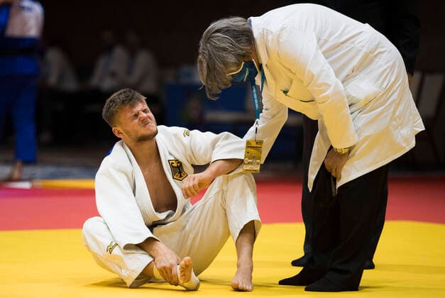 Bilder des Jahres 2021, Sport 09 September Sport Themen der Woche KW37 Sport Bilder des Tages Meyer Luc, Sarajevo European Open Judo 2021, 18 September, 18.09.2021 Sarajevo European Open Judo 2021, 18 September, 18.09.2021 Sarajevo Copyright: xEibner-Pressefotox xKrsticx EP_krstic