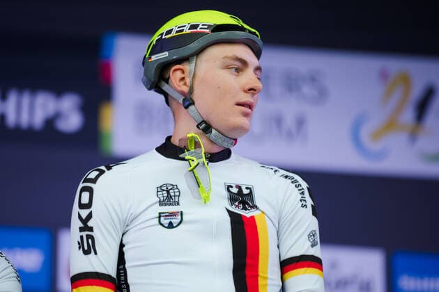 UCI Road World Championship, WM, Weltmeisterschaft 2021 - Men Elite Road Race Georg Zimmermann (GER), Men Elite Road Race, UCI Road World Championship 2021, 26.09.2021, Leuven Flandern (Belgien) Copyright: xBEAUTIFULxSPORTS Hilgerx