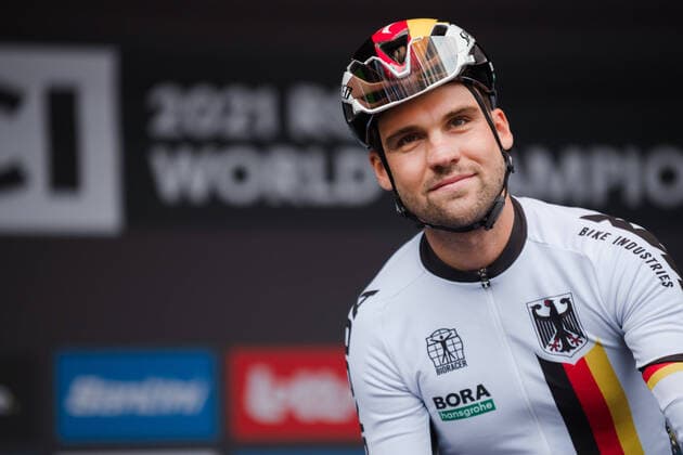 UCI Road World Championship, WM, Weltmeisterschaft 2021 - Men Elite Road Race Maximilian Schachmann (GER), Men Elite Road Race, UCI Road World Championship 2021, 26.09.2021, Leuven Flandern (Belgien) Copyright: xBEAUTIFULxSPORTS Hilgerx