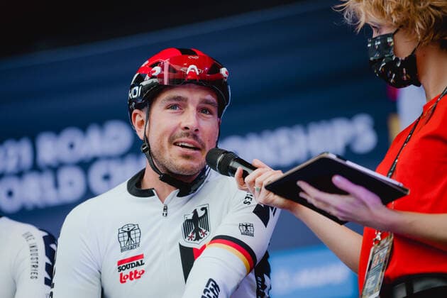 UCI Road World Championship, WM, Weltmeisterschaft 2021 - Men Elite Road Race John Degenkolb (GER), Men Elite Road Race, UCI Road World Championship 2021, 26.09.2021, Leuven Flandern (Belgien) Copyright: xBEAUTIFULxSPORTS Hilgerx