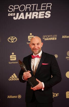 Baden-Baden , Ehrung Sportler des Jahres , Ronald Rauhe ( Sparkassenpreis ) Pressefoto Baumann Hansjürgen Britsch Pool