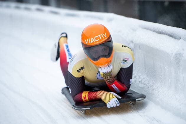 Bilder des Jahres 2022, Sport 01 Januar Sport Themen der Woche KW01 Sport Bilder des Tages Axel Jungk (Deutschland, BSC Sachsen Oberbaerenburg) unzufrieden, GER, IBSF Weltcup, Winterberg Skeleton Herren, 07.01.2022, Saison 2021 2022 GER, IBSF Weltcup, Winterberg Skeleton Herren, 07.01.2022, Saison 2021 2022 Copyright: xEibner Memmlerx EP_MMR