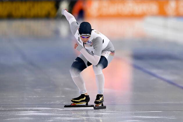 PECHSTEIN Claudia Team GER Frauen 3000m 7.Platz Eisschnelllauf EM 2022 Heerenveen in den Niederlanden am 07. 01. 2022 in Heerenveen