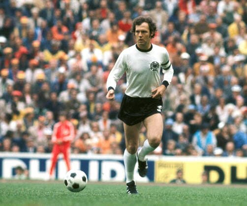 ARCHIVFOTO: Vor 50 Jahren, am 26. Mai 1972, wird das Muenchener Olympiastadion eroeffnet, Franz BECKENBAUER, Deutschland, Aktion, Einzelaktion Endspiel Finale Deutschland - Holland 2:1, am 07.07.1974 Fussball Weltmeisterschaft 1974 in Deutschland Â