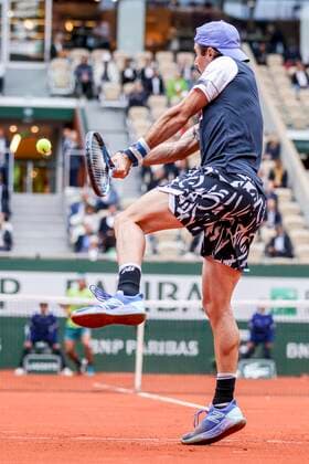 TENNIS - French Open 2022 PARIS,FRANCE,23.MAY.22 - TENNIS - ATP, Tennis Herren World Tour, French Open, Roland Garros, Grand Slam. Image shows Jordan Thompson (AUS).  GEPAxpictures xPatrickxSteiner