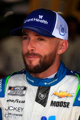 CHARLOTTE, NC - MAY 28: Ross Chastain ( 1 TrackHouse Racing Advent Health Chevrolet) talks with his crew prior to practice for the NASCAR, Motorsport, USA Cup Series Coca-Cola 600 on May 28, 2022 at Charlotte Motor Speedway in Charlotte NC. (Photo by Jeff Robinson Icon Sportswire) AUTO: MAY 28 NASCAR Cup Series Coca-Cola 600 Icon2205284553600